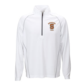 Vansport Syracuse Tennis Twill Knit 1/4 Zip Pullover