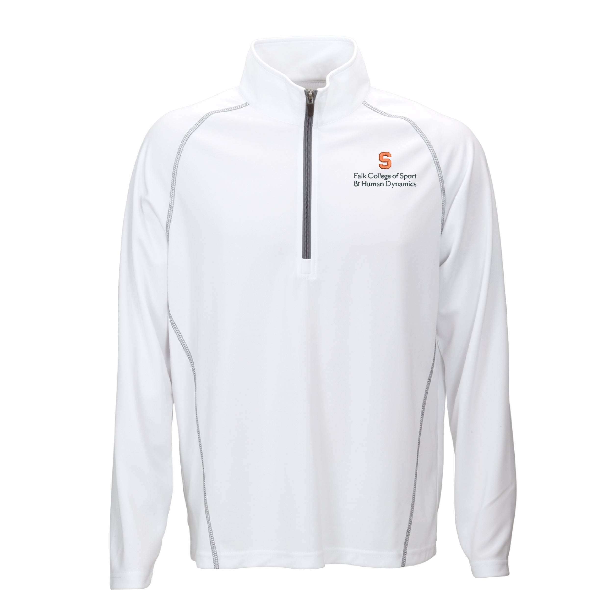 DK (A-RT×SF) Vansport Syracuse Falk College Twill Knit 1/4 Zip Pullover