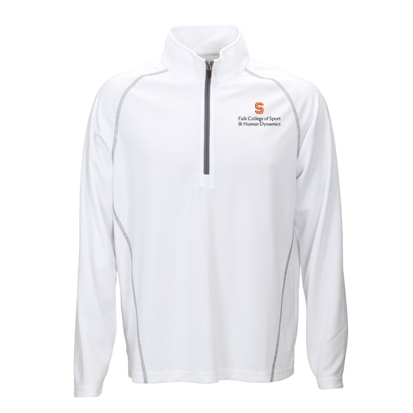 Vansport Syracuse Falk College Twill Knit 1/4 Zip Pullover