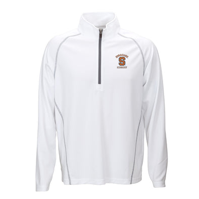 Vansport Syracuse Ice Hockey Twill Knit 1/4 Zip Pullover