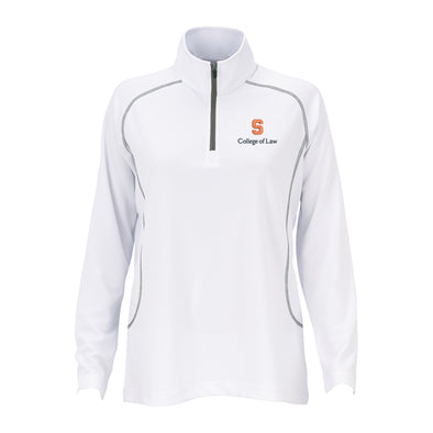 Vansport Ladies Syracuse College of Law Twill Knit 1/4 Pullover