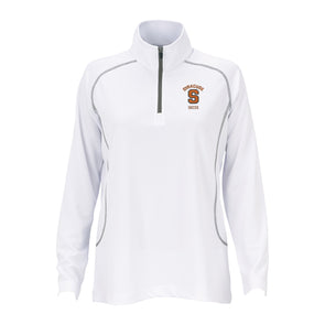 Vansport Ladies Syracuse Soccer Twill Knit 1/4 Zip Pullover