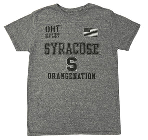 Retro Brand Syracuse Operation Hat Trick Tri-blend Tee