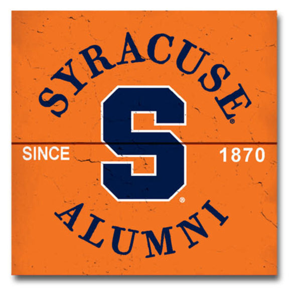 Legacy Syracuse Alumni Wood Plank Magnet
