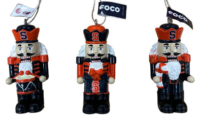 Forever Collectibles Syracuse 3-Pack Wooden Nutcracker Ornaments