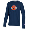 Champion Youth Syracuse Block S Long Sleeve