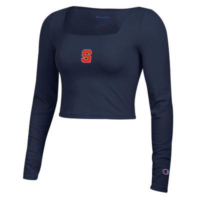 Womens Clothing Long Sleeve Champion Crop Top Champion Women's