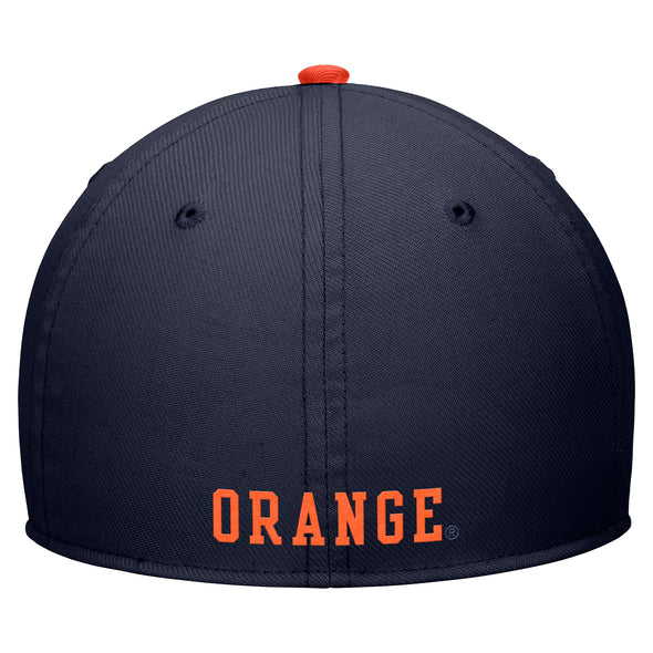 Nike Syracuse Fanwear Dri-FIT Rise Colorblock Stretch Fit Cap