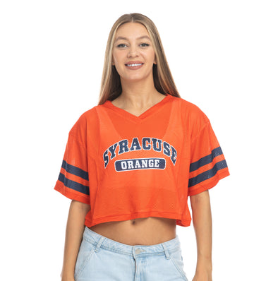 Zoozatz Women's Syracuse Mesh V-Neck Jersey