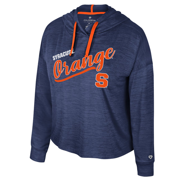 Colosseum Women's Syracuse Polyester Crop Hoodie