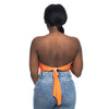 Zoozatz Women's Syracuse Tie Back Bandeau