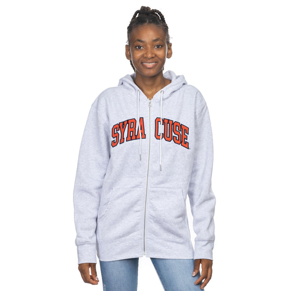 Zoozatz Unisex Syracuse Twill Full Zip Hoodie