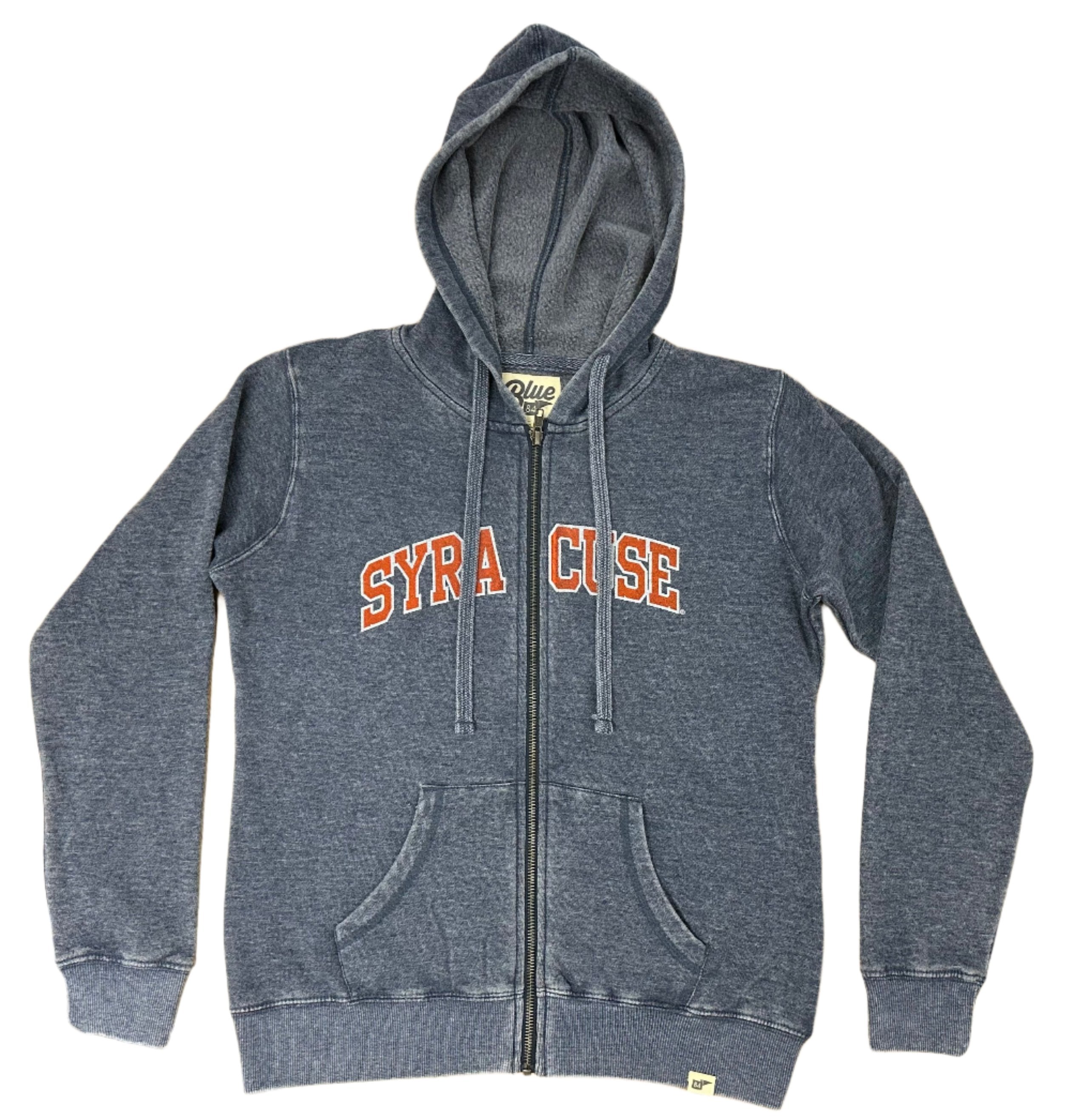 売れ筋商品|||ゲームデイ パーカー・スウェットシャツ アウター レディース Women's Navy Syracuse Orange Hall of Fame Colorblock Pullover Hoodie Navy Syracuse Orange Womens in Syracuse Orange Team Shop