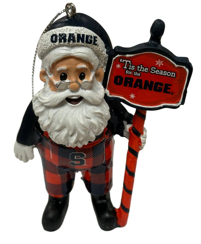 Forever Collectibles Syracuse Santa Sign Ornament