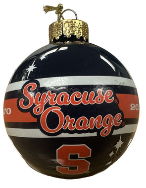 Forever Collectibles Syracuse Glass Ball Ornament 2025 Edition