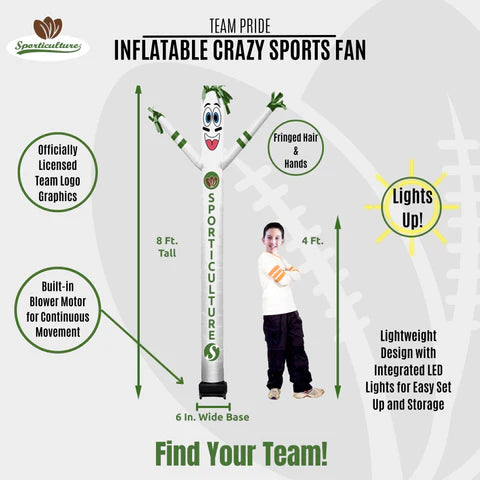 Sporticulture Syracuse Team Pride Inflatable Crazy Sports Fan