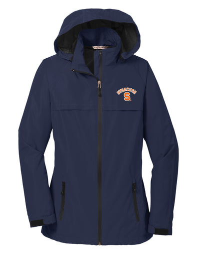 ladies rain gear Port & Company Women's Syracuse Torrent Waterproof Rain Jacket – The Original Manny's