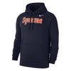 Nike Syracuse Script Stadium Club Fleece Pullover Hoodie