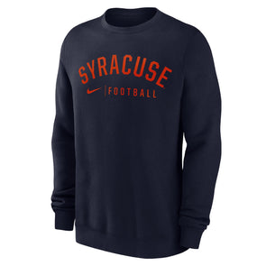Nike Syracuse Football Stadium Crew Neck Sweatshirt