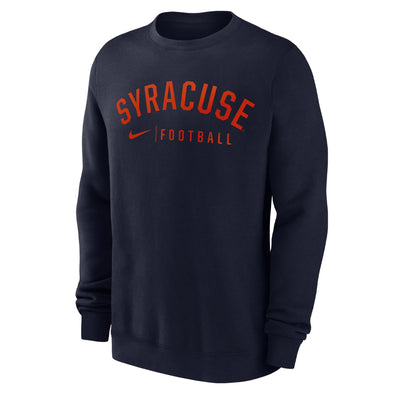 Nike Syracuse Football Stadium Crew Neck Sweatshirt