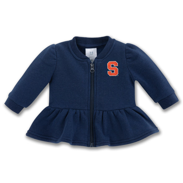 Zoozatz Syracuse Infant/Toddler Full Zip Peplum