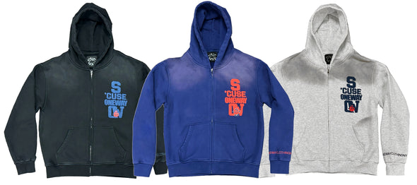 ONE WAY Syracuse Heavyweight Full-Zip Hoodie