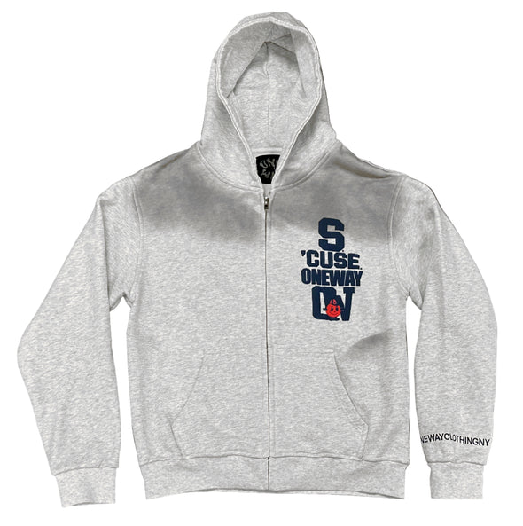 ONE WAY Syracuse Heavyweight Full-Zip Hoodie