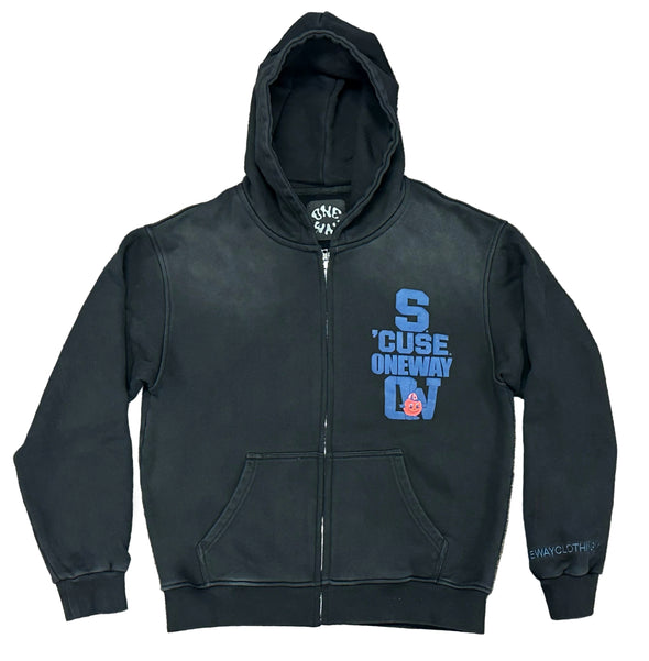 ONE WAY Syracuse Heavyweight Full-Zip Hoodie