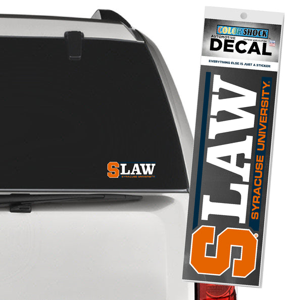 Colorshock Syracuse Law Decal