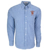 Vansport Syracuse Softball Easy-Care Gingham Check Shirt