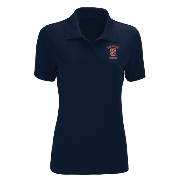 Vansport Ladies Syracuse Softball Omega Mesh Tech Polo