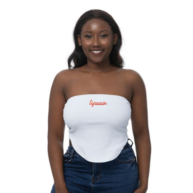 Zoozatz Women's Syracuse Ruched Tube Top