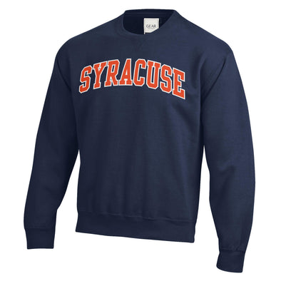 Gear Syracuse Big Cotton Tackle Twill Crew Neck Sweatshirt
