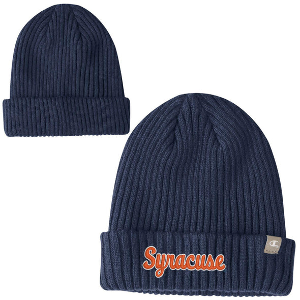 Champion Syracuse Script Knit Hat
