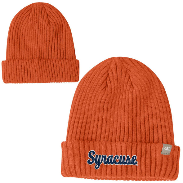 Champion Syracuse Script Knit Hat