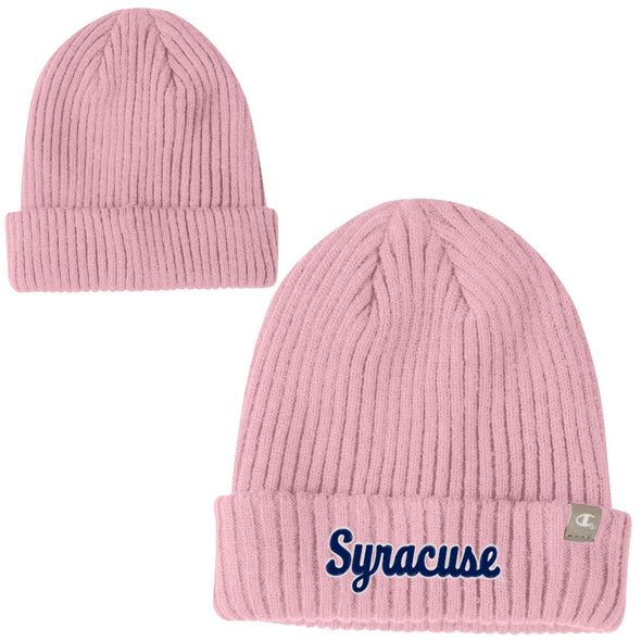 Champion Syracuse Script Knit Hat
