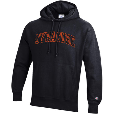 Champion 2 Color Heavyweight Reverse Weave Syracuse Twill Hoodie