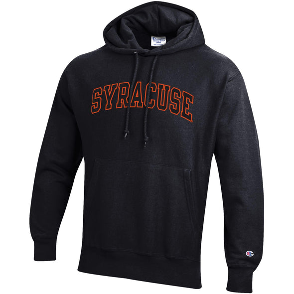 Champion 2 Color Heavyweight Reverse Weave Syracuse Twill Hoodie