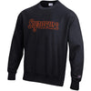 Champion Heavyweight Reverse Weave Script Syracuse Tackle Twill Crew Neck Sweatshirt