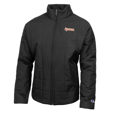 Champion Women's Syracuse Script Puffer Jacket