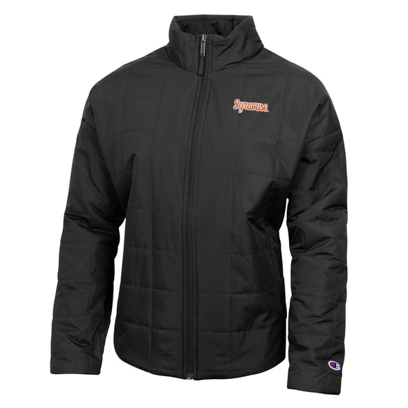 Champion Women's Syracuse Script Puffer Jacket