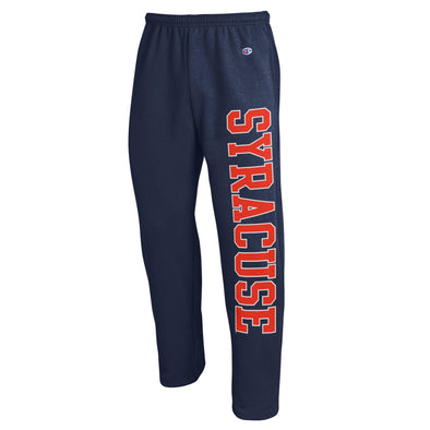Champion Syracuse Powerblend Open Bottom Sweatpants