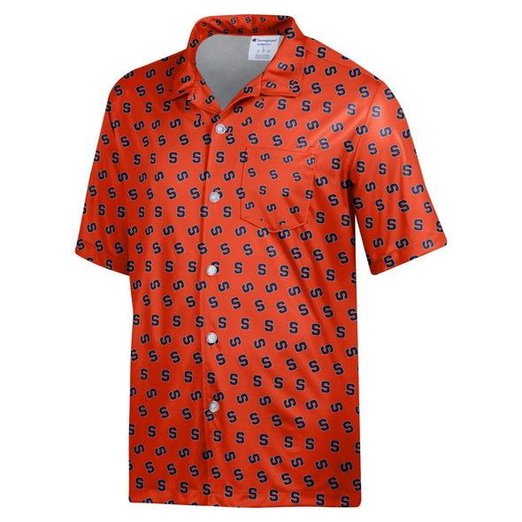 Champion Syracuse All Over Block S Dress Shirt
