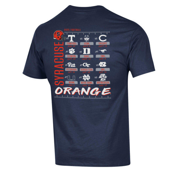 Champion Syracuse Football Schedule Tee
