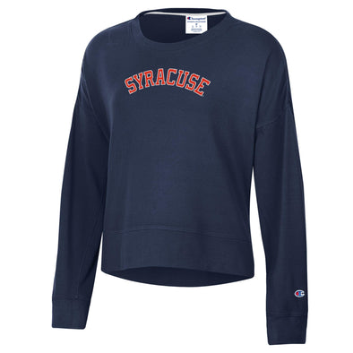 Champion Women's Syracuse Sueded Cropped Crew