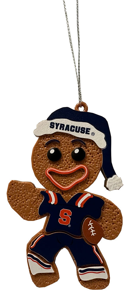 Forever Collectibles Syracuse Football Gingerbread Man Ornament