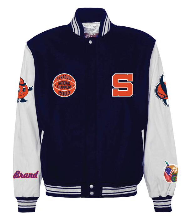 Retro Brand Syracuse Varsity Jacket Designed by Jeff Hamilton