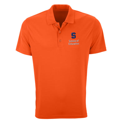 Vansport Syracuse School of Education Omega Mesh Tech Polo