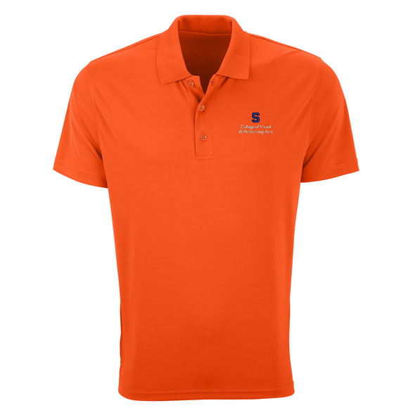 Vansport Syracuse College of Visual & Performing Arts Omega Mesh Tech Polo