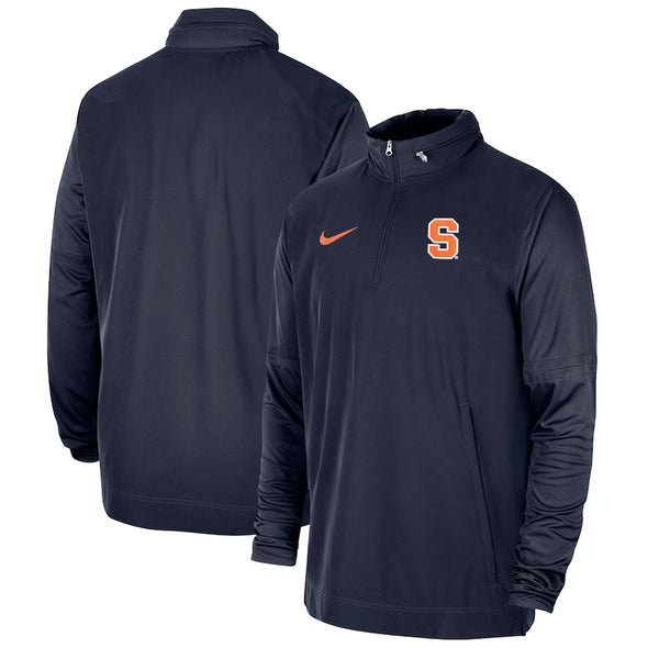 Nike Syracuse Coaches' Half-Zip Hooded Jacket
